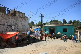 Street Vendors in the Old City of Harar