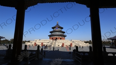 Hall of Prayer for Good Harvests (Qi Nian Dian) in the Temple of Heaven (Tiantan) in Beijing