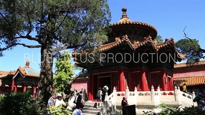 Pavilion of Ten Thousand Springs/Everlasting Spring (Wan Chun Ting) in the Forbidden City in Beijing