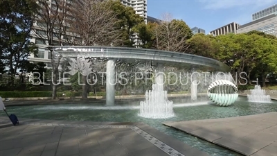 Wakakura Fountain Park in Tokyo