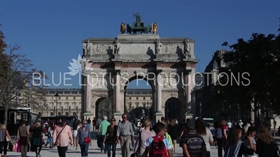 Arc de Triomphe du Carrousel in Paris