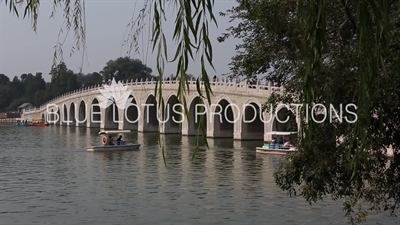 17 Arch Bridge (Shiqi Kong Qiao) in the Summer Palace in Beijing