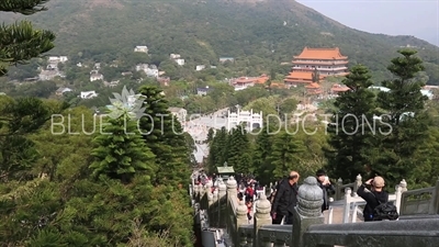 Po Lin Monastery on Lantau Island