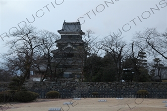 Keep (Tenshu/Tenshukaku) of Matsumoto Castle in Matsumoto