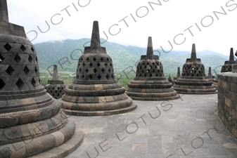 A Terrace of Borobudur