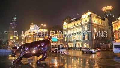 The Bund (Waitan) in Shanghai