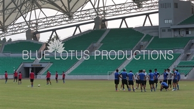 Sven Goran Eriksson at Guangzhou R&F (Rich and Force) Training Ground