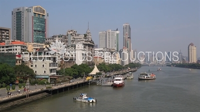 Pearl River (Zhujiang) in Guangzhou