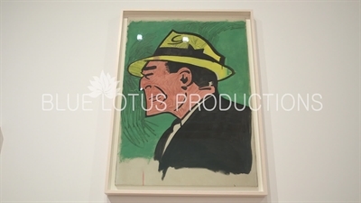 'Dick Tracy' on Display in the 'Andy Warhol - From A to B and Back Again' Exhibition at the Whitney in New York City