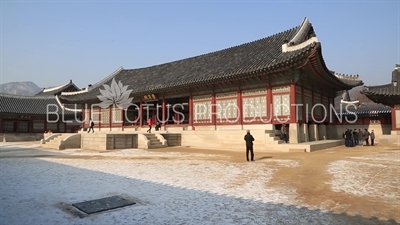 Gangnyeong Hall (Gangnyeongjeon) at Gyeongbok Palace (Gyeongbokgung) in Seoul