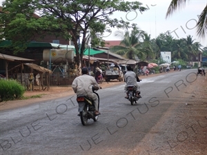 Road in Angkor region