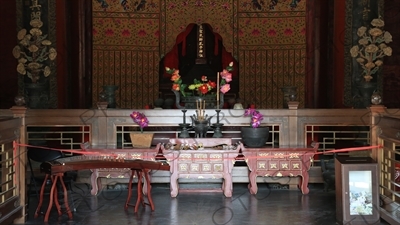 Hall of Great Success (Dacheng Dian) in the Confucius Temple in Beijing