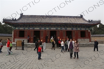 West Annex Hall in the Imperial Vault of Heaven (Huang Qiong Yu) Complex in the Temple of Heaven (Tiantan) in Beijing