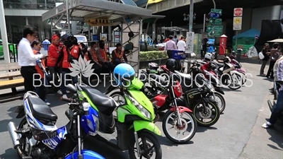 Bangkok Motorcycle Taxis