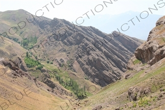 Hills Surrounding Alamut Castle