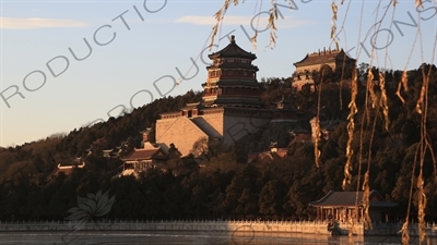 South Face of Longevity Hill (Wanshou Shan) in the Summer Palace in Beijing