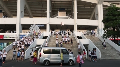 Tianhe Stadium (Tianhe Tiyuchang) in Guangzhou