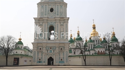 Entrance to St. Sophia Cathedral in Kiev