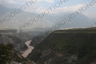 Jinsha River in the Tiger Leaping Gorge (Hu Tiao Xia) Scenic Area