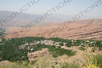 Village of Gazorkhan near Alamut Castle