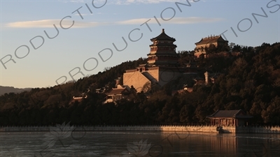 South Face of Longevity Hill (Wanshou Shan) in the Summer Palace in Beijing