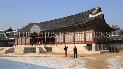 Gangnyeong Hall (Gangnyeongjeon) at Gyeongbok Palace (Gyeongbokgung) in Seoul