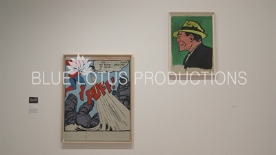 'Superman' and 'Dick Tracy' on Display in the 'Andy Warhol - From A to B and Back Again' Exhibition at the Whitney in New York City