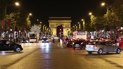 Avenue des Champs-Élysées in Paris