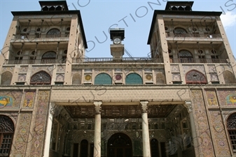 Edifice of the Sun (Shams ol Emareh) in the Golestan Palace in Tehran