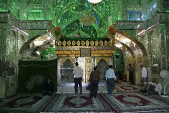 Tomb of Ahmad and Muhammad in the Shah Cheragh Mosque in Shiraz