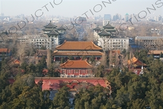 Hall of Sovereign Longevity (Shouhuang Dian) in Beijing