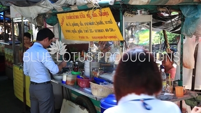 Food Stall in Nana Area of Bangkok