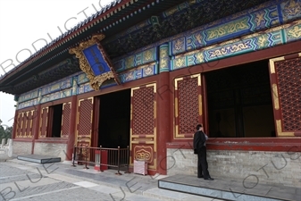 mperial Hall of Heaven (Huang Qian Dian) in the Hall of Prayer for Good Harvests (Qi Nian Dian) Compound in the Temple of Heaven (Tiantan) in Beijing