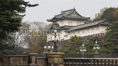 Fushimi Keep (Fushimi-yagura) in Tokyo Imperial Palace (Kokyo)