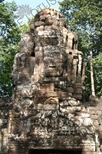 Gopura in front of Ta Som in Angkor Archaeological Park