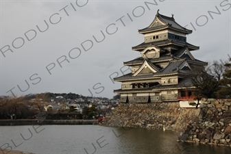 Keep (Tenshu/Tenshukaku) of Matsumoto Castle in Matsumoto