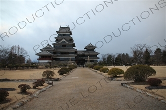 Keep (Tenshu/Tenshukaku) of Matsumoto Castle in Matsumoto