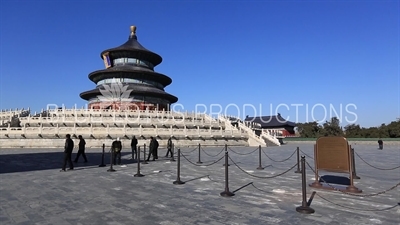 Hall of Prayer for Good Harvests (Qi Nian Dian) in the Temple of Heaven in Beijing