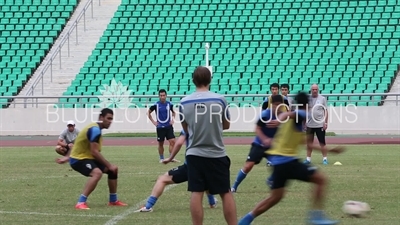 Sven Goran Eriksson at Guangzhou R&F (Rich and Force) Training Ground