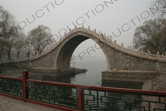 Xiuyi Bridge (Xiuyi Qiao) in the Summer Palace in Beijing