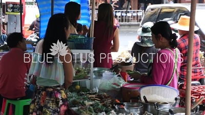 Food Stall in the Nana Area of Bangkok