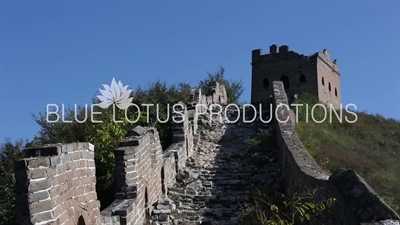 Large Arc Roof Building/Tower (Dahu Dinglou) on the Jinshanling Section of the Great Wall of China