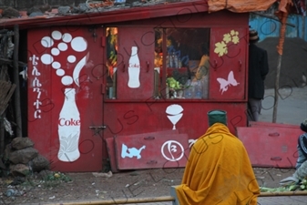 Coca-Cola Adorned Shack in Bahir Dar