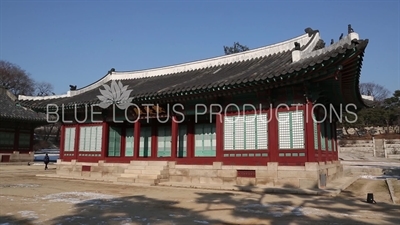 Hwangyeong Hall (Hwangyeongjeon) at Changgyeong Palace (Changgyeonggung) in Seoul