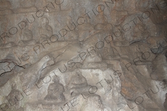 Buddhist Relief Carvings in Feilai Feng/Flying Peak Grottoes (Feilai Feng Shike) near West Lake (Xihu) in Hangzhou