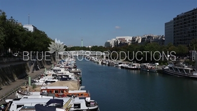 Arsenal Basin (Bassin de l'Arsenal) in Paris