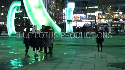 Plaza in front of Busan Train Station