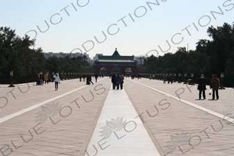 Sacred Way/Danbi Bridge in the Temple of Heaven (Tiantan) in Beijing