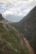 Jinsha River in the Tiger Leaping Gorge (Hu Tiao Xia) Scenic Area