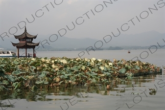 Jixian Pavilion (Jixianting) on West Lake (Xihu) in Hangzhou